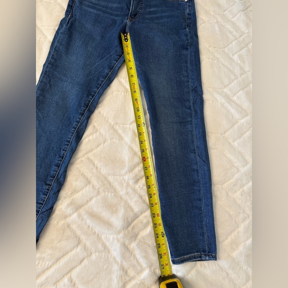 Express Women's Dark Blue Skinny Jeans - Picture 8 of 11